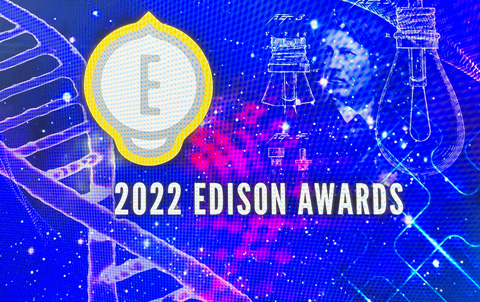 Screen during Edison Awards 2022