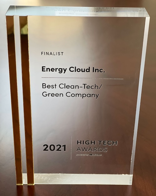 Energy Cloud Finalist for Octane Technology Awards: Finalist Best Clean-Tech / Green Company